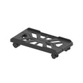 1pc Desktop Computer Tower Stand, Adjustable Mobile Holder with Rolling Wheels