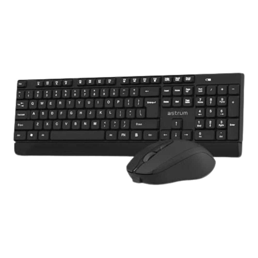 Astrum Wireless Keyboard and Mouse Combo Black