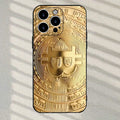 Bitcoin Pattern iPhone Case